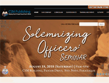 Tablet Screenshot of csm-publishing.org